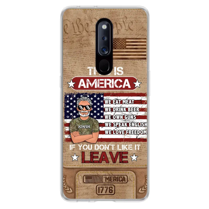 Custom Personalized Veteran Phone Case - Gift Idea For Veteran/ Daughter - This Is America - Case For Xiaomi/ Oppo/ Huawei