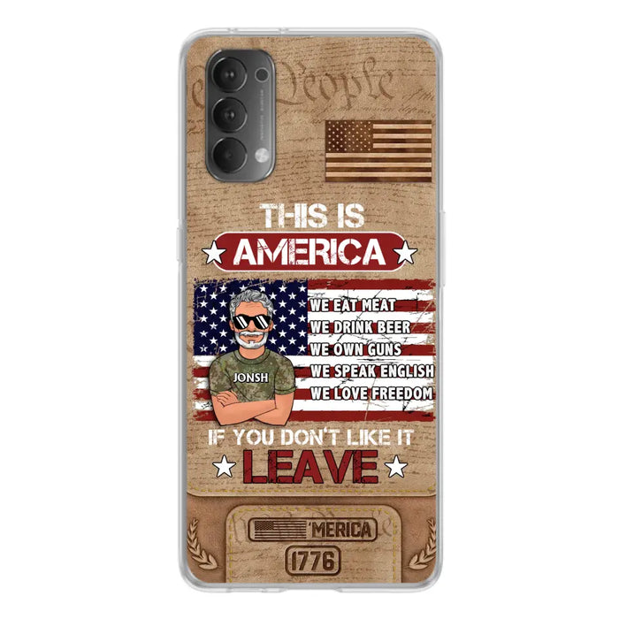 Custom Personalized Veteran Phone Case - Gift Idea For Veteran/ Daughter - This Is America - Case For Xiaomi/ Oppo/ Huawei