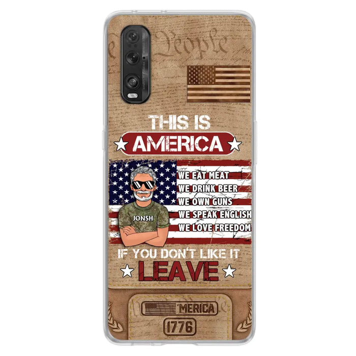 Custom Personalized Veteran Phone Case - Gift Idea For Veteran/ Daughter - This Is America - Case For Xiaomi/ Oppo/ Huawei