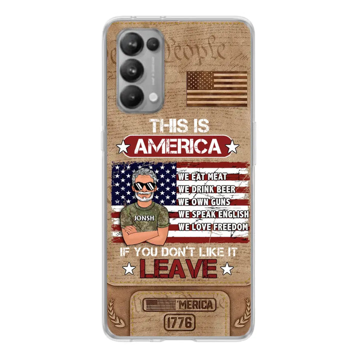 Custom Personalized Veteran Phone Case - Gift Idea For Veteran/ Daughter - This Is America - Case For Xiaomi/ Oppo/ Huawei