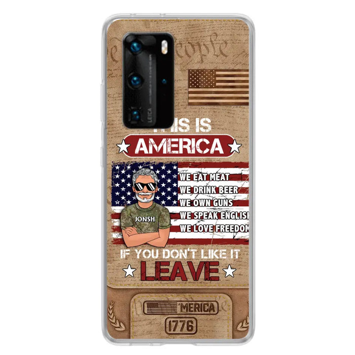 Custom Personalized Veteran Phone Case - Gift Idea For Veteran/ Daughter - This Is America - Case For Xiaomi/ Oppo/ Huawei