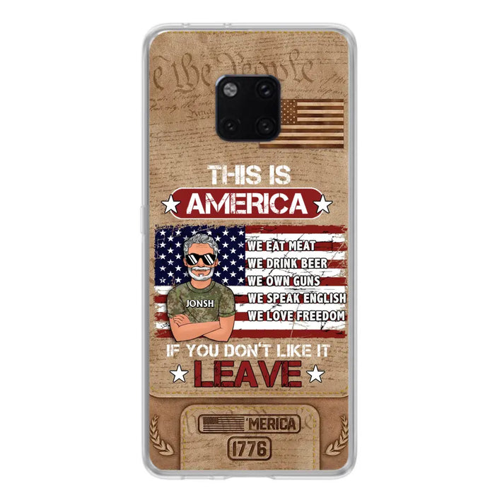 Custom Personalized Veteran Phone Case - Gift Idea For Veteran/ Daughter - This Is America - Case For Xiaomi/ Oppo/ Huawei