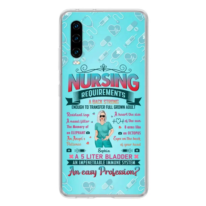 Custom Personalized Nurse Xiaomi/ Oppo/ Huawei Phone Case - Gift Idea For Nurse - Nursing Requirements