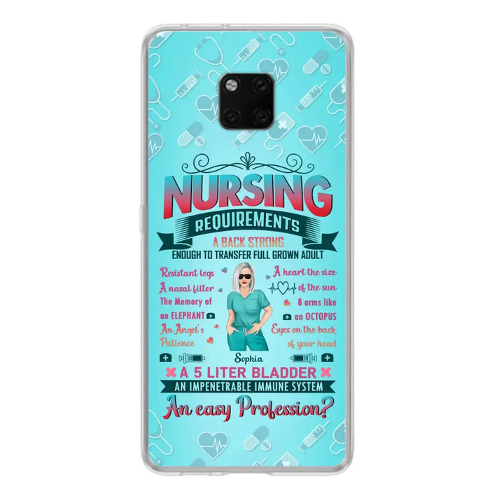 Custom Personalized Nurse Xiaomi/ Oppo/ Huawei Phone Case - Gift Idea For Nurse - Nursing Requirements