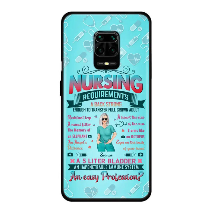 Custom Personalized Nurse Xiaomi/ Oppo/ Huawei Phone Case - Gift Idea For Nurse - Nursing Requirements