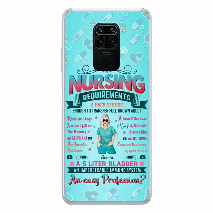 Custom Personalized Nurse Xiaomi/ Oppo/ Huawei Phone Case - Gift Idea For Nurse - Nursing Requirements