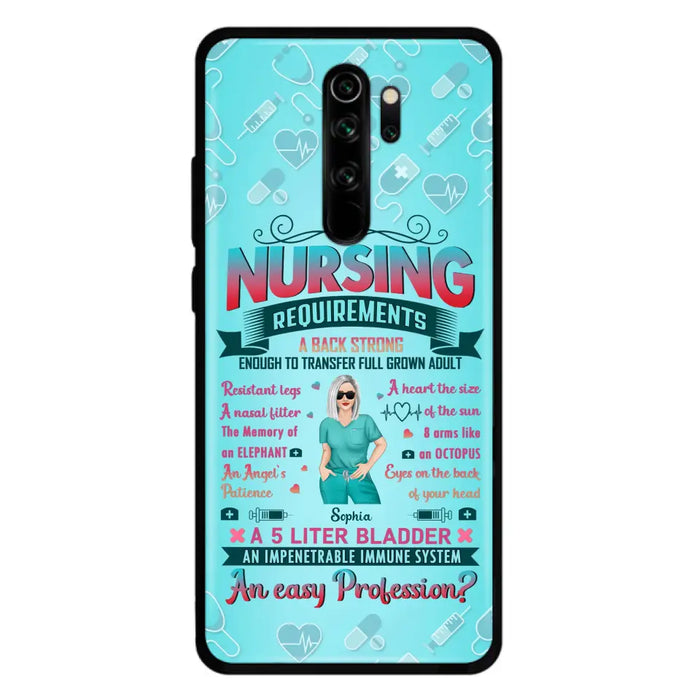 Custom Personalized Nurse Xiaomi/ Oppo/ Huawei Phone Case - Gift Idea For Nurse - Nursing Requirements