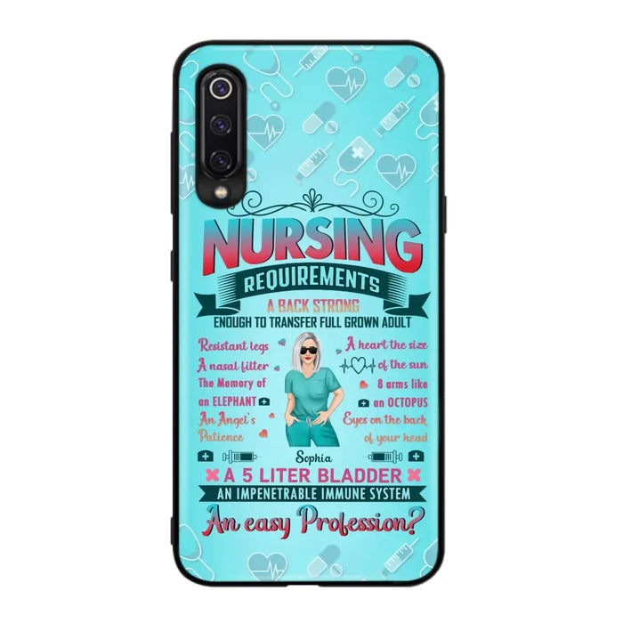 Custom Personalized Nurse Xiaomi/ Oppo/ Huawei Phone Case - Gift Idea For Nurse - Nursing Requirements