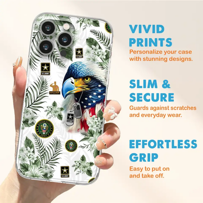 Custom Personalized Veteran Hawaii Phone Case - Gift Idea For Veteran - Case For iPhone/ Samsung