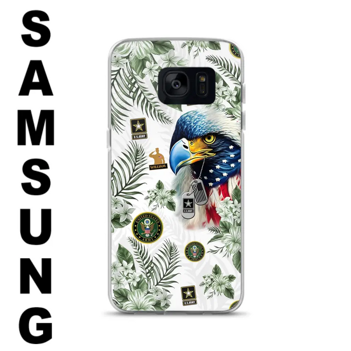 Custom Personalized Veteran Hawaii Phone Case - Gift Idea For Veteran - Case For iPhone/ Samsung