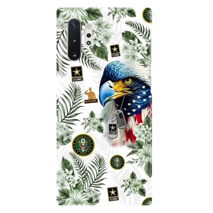 Custom Personalized Veteran Hawaii Phone Case - Gift Idea For Veteran - Case For iPhone/ Samsung