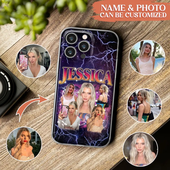 Custom Personalized Man and Women Photo Vintage Phone Case - Upload Photos - Gift Idea To Girl Friend/ Boy Friend