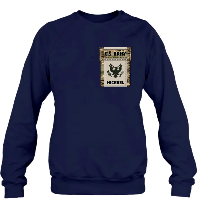 Custom Personalized Veteran Shirt/ Hoodie - Gift Idea For Veteran