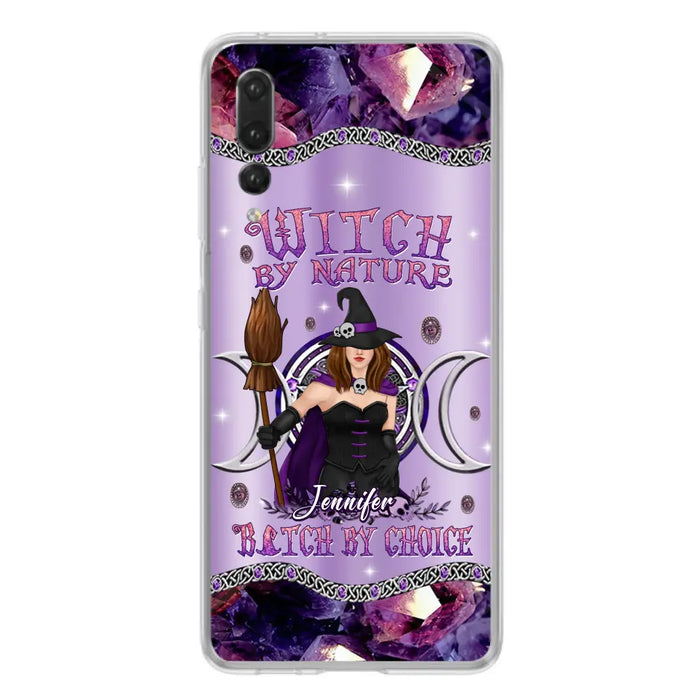 Custom Personalized Sparkling Witch Phone Case - Halloween Gift Idea - Witch By Birth - Case For Xiaomi/ Oppo/ Huawei