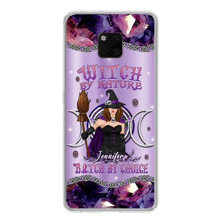 Custom Personalized Sparkling Witch Phone Case - Halloween Gift Idea - Witch By Birth - Case For Xiaomi/ Oppo/ Huawei