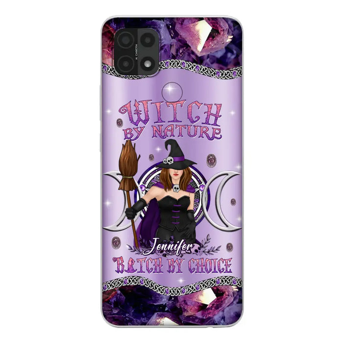 Custom Personalized Sparkling Witch Phone Case - Halloween Gift Idea - Witch By Birth - Case For Xiaomi/ Oppo/ Huawei