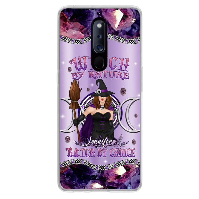 Custom Personalized Sparkling Witch Phone Case - Halloween Gift Idea - Witch By Birth - Case For Xiaomi/ Oppo/ Huawei