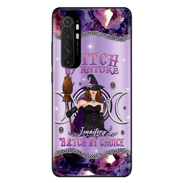 Custom Personalized Sparkling Witch Phone Case - Halloween Gift Idea - Witch By Birth - Case For Xiaomi/ Oppo/ Huawei