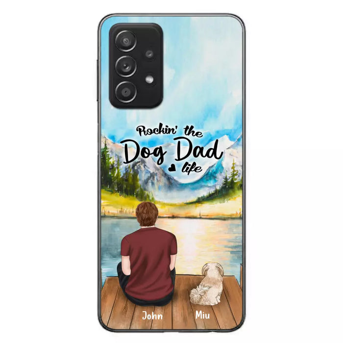 Personalized Pet Mom/Dad Phone Case - Chubby or Slim with up to 7 Pets