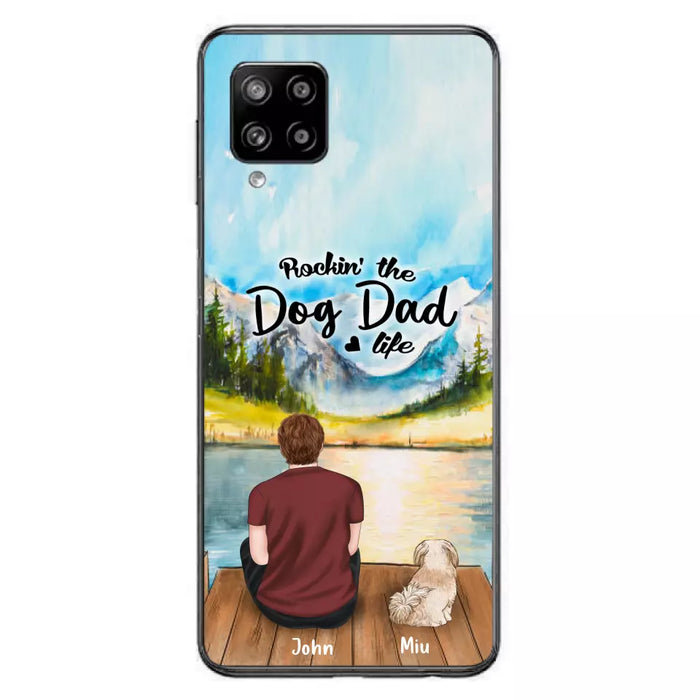 Personalized Pet Mom/Dad Phone Case - Chubby or Slim with up to 7 Pets