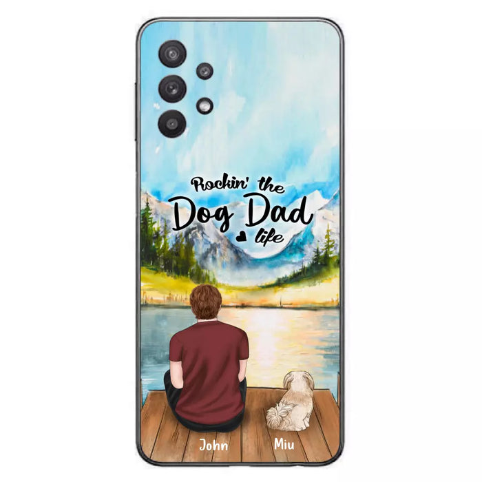 Personalized Pet Mom/Dad Phone Case - Chubby or Slim with up to 7 Pets