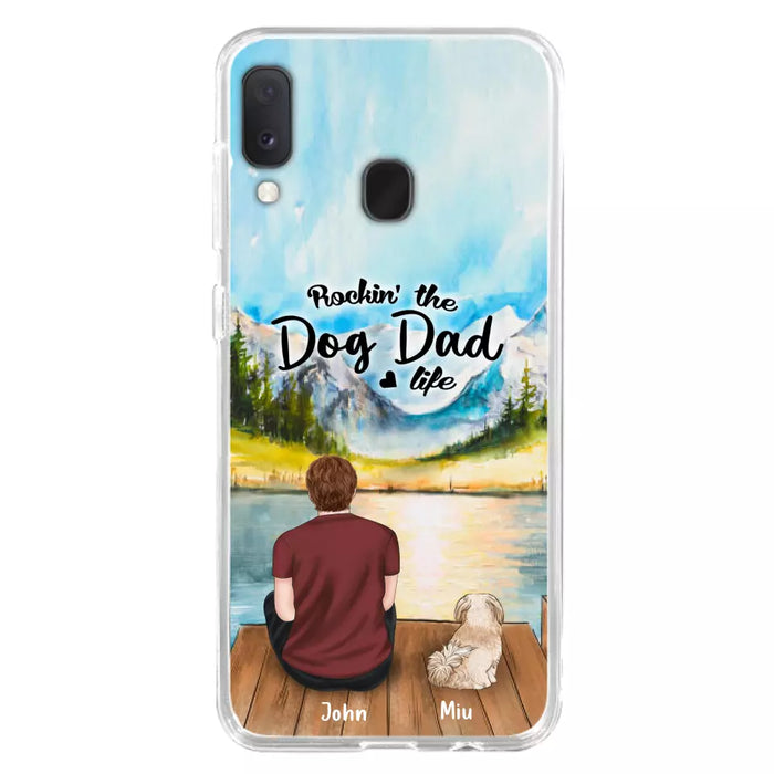 Personalized Pet Mom/Dad Phone Case - Chubby or Slim with up to 7 Pets