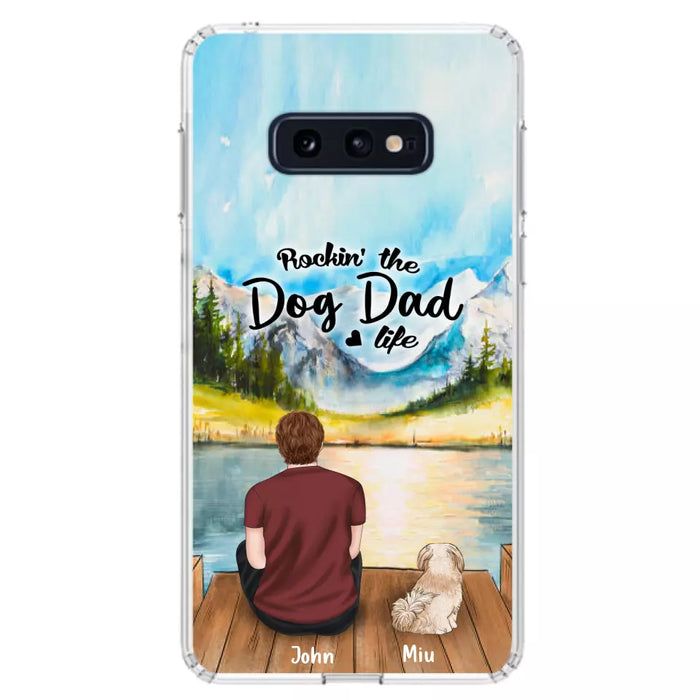 Personalized Pet Mom/Dad Phone Case - Chubby or Slim with up to 7 Pets