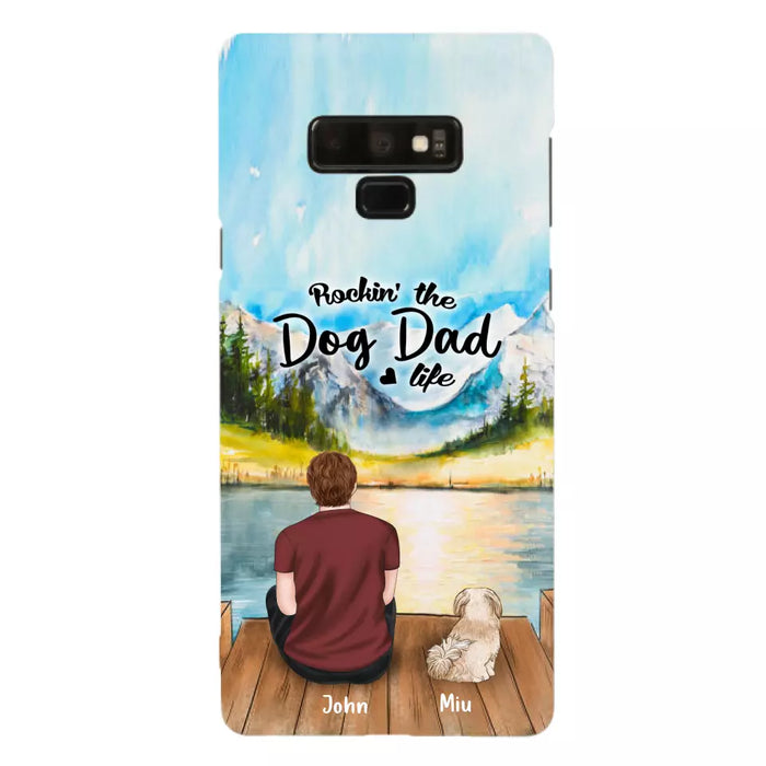 Personalized Pet Mom/Dad Phone Case - Chubby or Slim with up to 7 Pets