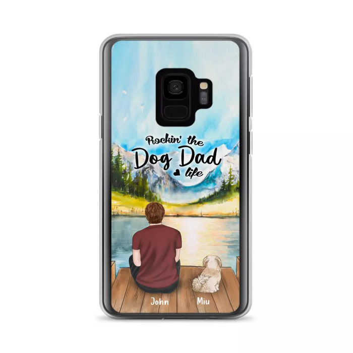 Personalized Pet Mom/Dad Phone Case - Chubby or Slim with up to 7 Pets