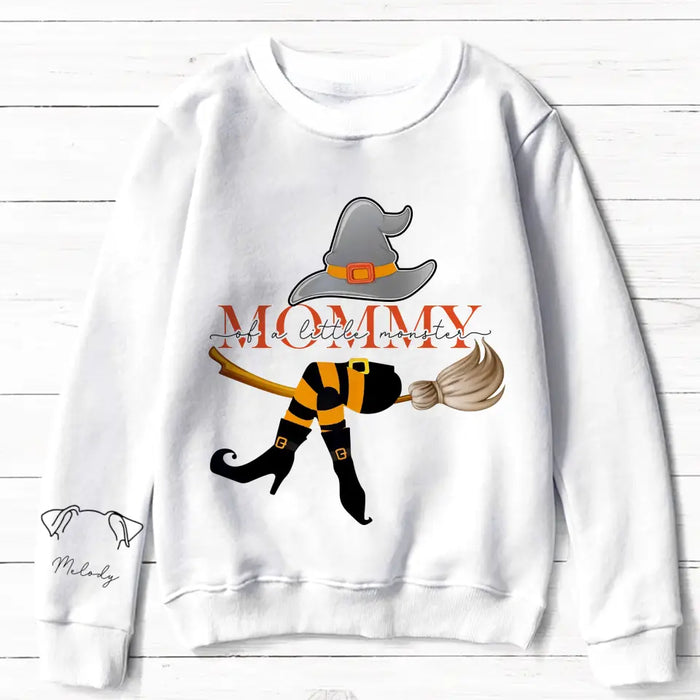 Custom Personalized Mommy Of Little Monsters  AOP Sweater - Upto 6 Dogs - Gift Idea For Dog Mom