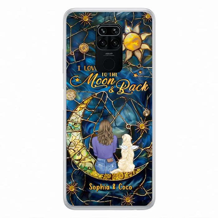 Custom Personalized Memorial Pet Phone Case - Memorial Gift Idea For Pet Lover - Case For Xiaomi/ Oppo/ Huawei - I Love You To The Moon & Back