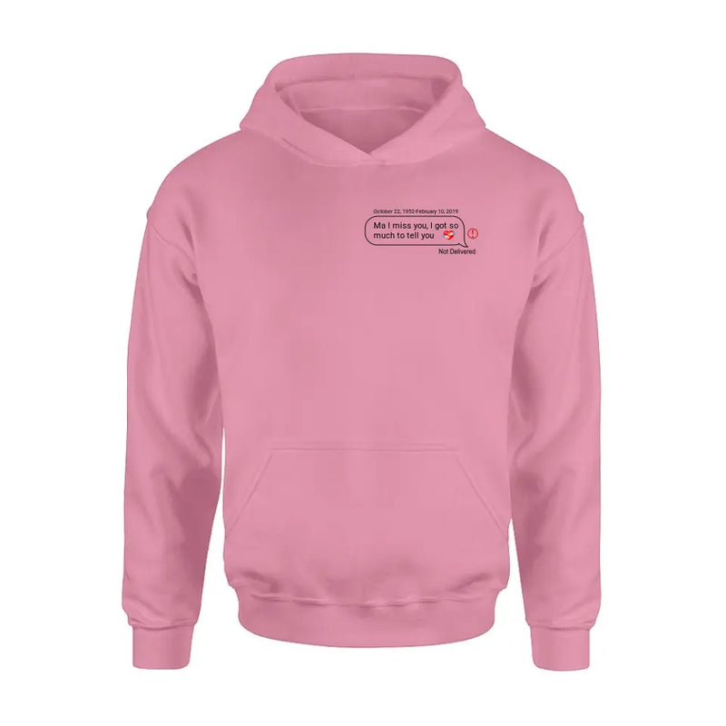 Personalized Memorial Chat Box Shirt/Hoodie - Memorial Gift Idea