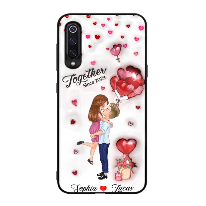 Custom Personalized Couple 3D Phone Case - Gift Idea For Couple - Case For Xiaomi/ Oppo/ Huawei - Together Since