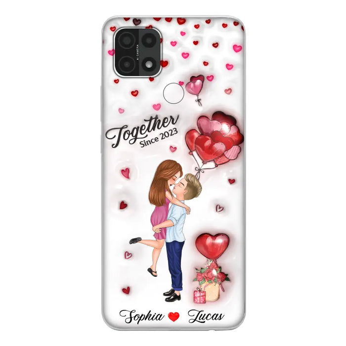 Custom Personalized Couple 3D Phone Case - Gift Idea For Couple - Case For Xiaomi/ Oppo/ Huawei - Together Since