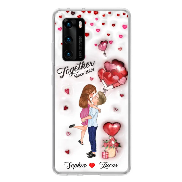 Custom Personalized Couple 3D Phone Case - Gift Idea For Couple - Case For Xiaomi/ Oppo/ Huawei - Together Since