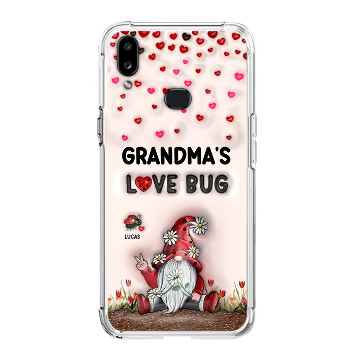 Custom Personalized Grandma's Love Bugs Phone Case - Upto 12 Kids - Mother's Day Gift Idea for Grandma/ Mom - Case for iPhone/ Samsung