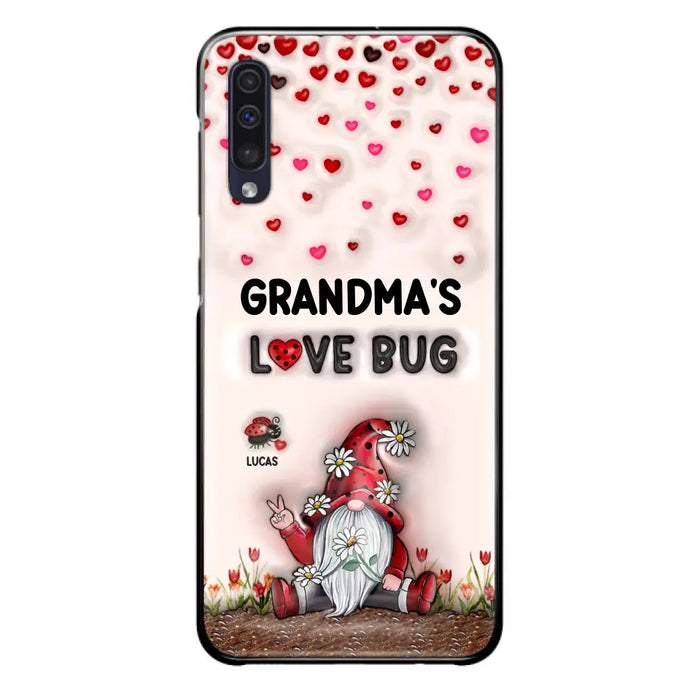 Custom Personalized Grandma's Love Bugs Phone Case - Upto 12 Kids - Mother's Day Gift Idea for Grandma/ Mom - Case for iPhone/ Samsung