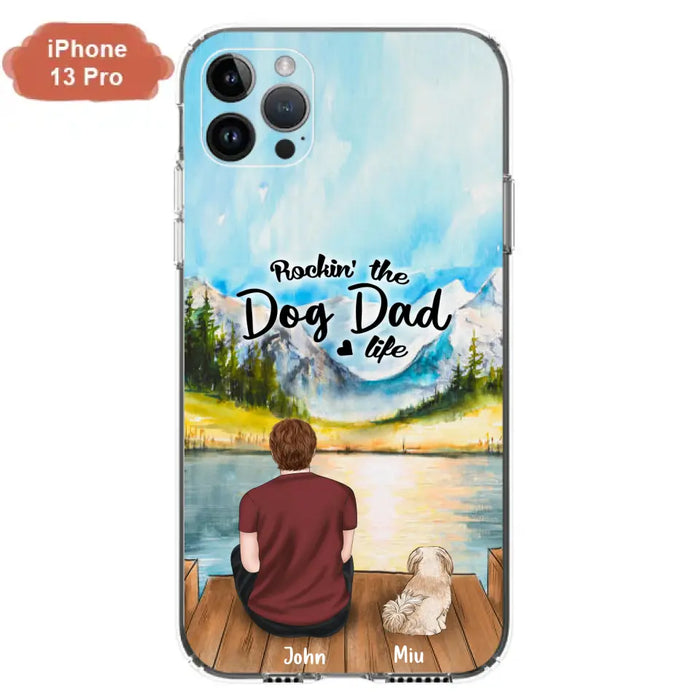 Personalized Pet Mom/Dad Case Phone Case - iPhone and Samsung Case (Updated for iPhone 13, iPhone 13 mini, iPhone 13 Pro, iPhone 13 Pro Max)