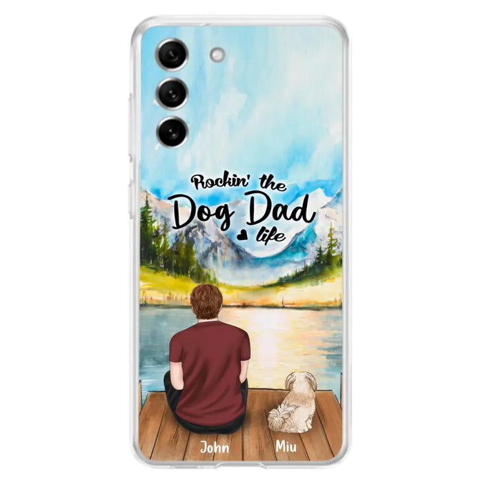 Personalized Pet Mom/Dad Case Phone Case - iPhone and Samsung Case (Updated for iPhone 13, iPhone 13 mini, iPhone 13 Pro, iPhone 13 Pro Max)