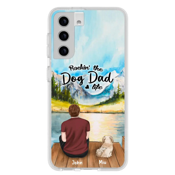 Personalized Pet Mom/Dad Case Phone Case - iPhone and Samsung Case (Updated for iPhone 13, iPhone 13 mini, iPhone 13 Pro, iPhone 13 Pro Max)