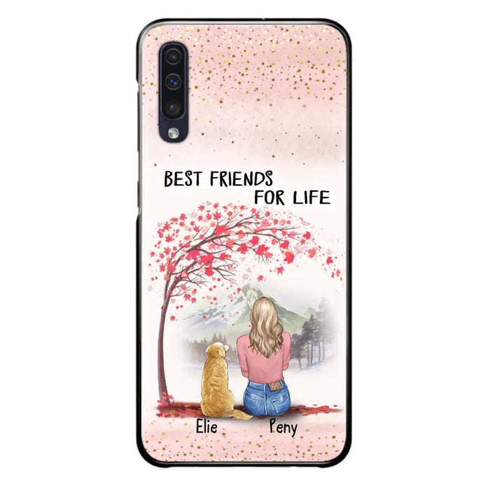 Personalized Pet Mom Phone Case - Mom With Upto 5 Pets - Best Friends For Life