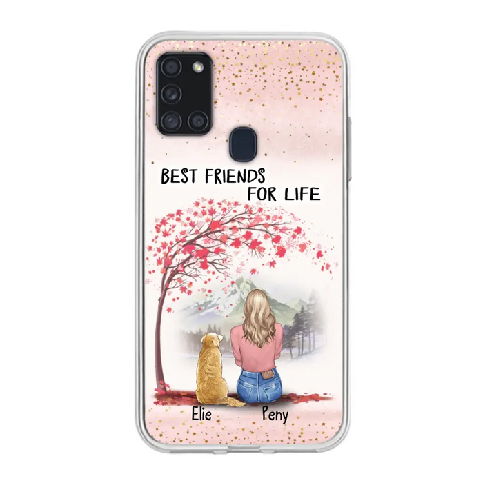 Personalized Pet Mom Phone Case - Mom With Upto 5 Pets - Best Friends For Life