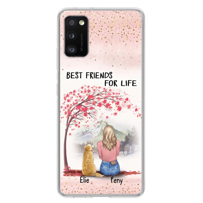 Personalized Pet Mom Phone Case - Mom With Upto 5 Pets - Best Friends For Life