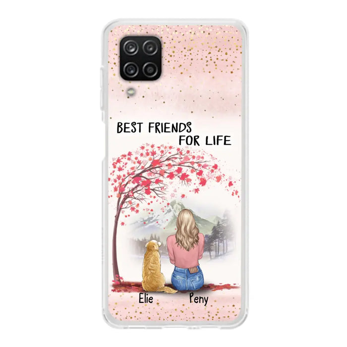 Personalized Pet Mom Phone Case - Mom With Upto 5 Pets - Best Friends For Life