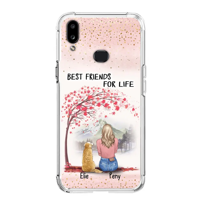 Personalized Pet Mom Phone Case - Mom With Upto 5 Pets - Best Friends For Life