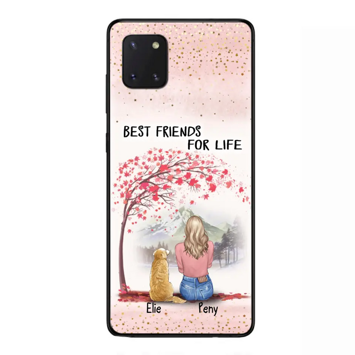 Personalized Pet Mom Phone Case - Mom With Upto 5 Pets - Best Friends For Life