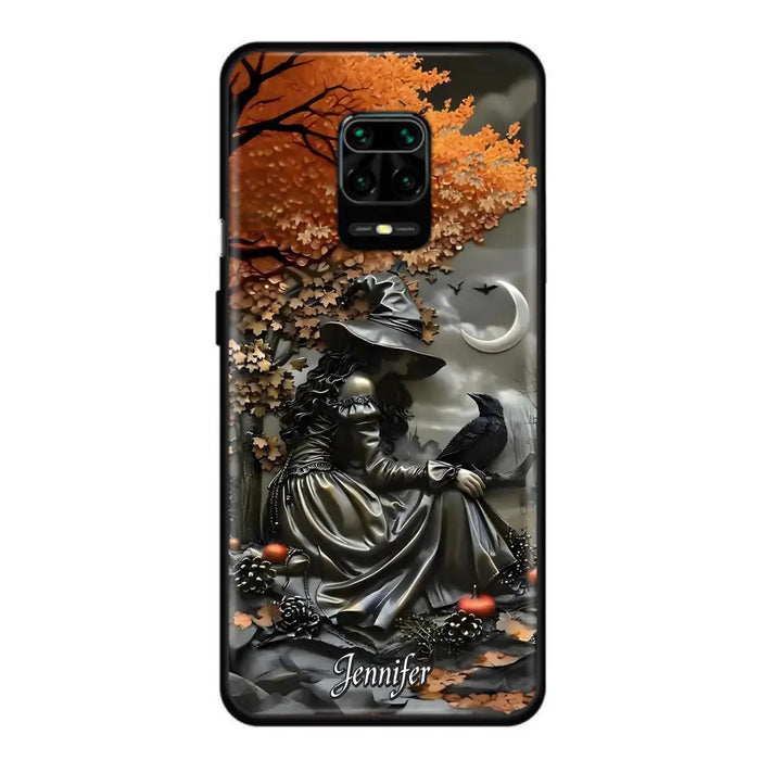 Custom Personalized Witch Phone Case - Halloween/ Birthday Gift Idea For Yourself, Women, Witch Lovers - Case For Xiaomi/ Oppo/ Huawei