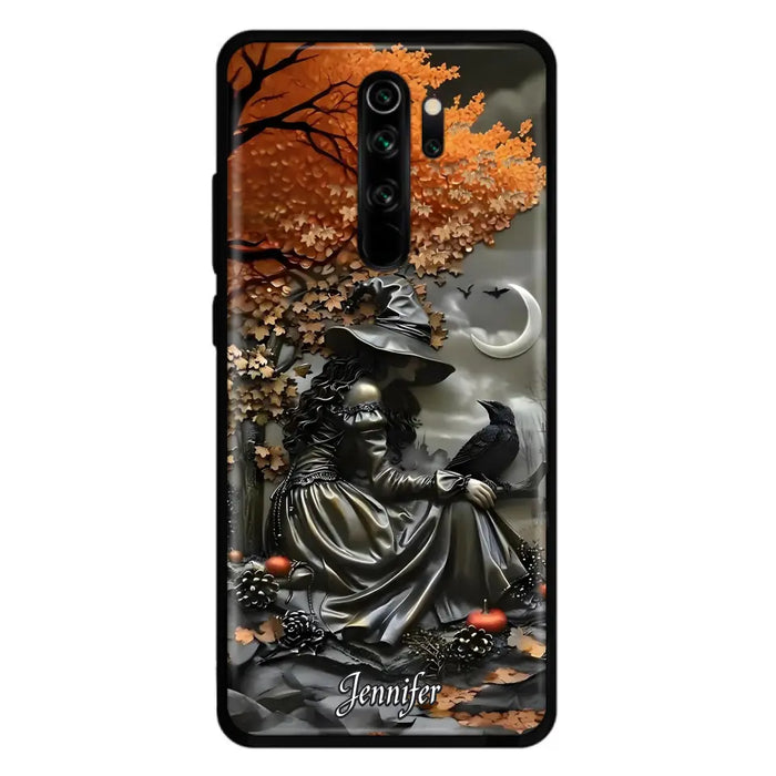 Custom Personalized Witch Phone Case - Halloween/ Birthday Gift Idea For Yourself, Women, Witch Lovers - Case For Xiaomi/ Oppo/ Huawei