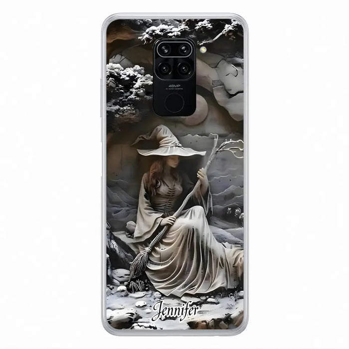 Custom Personalized Witch Phone Case - Halloween/ Birthday Gift Idea For Yourself, Witch Lovers - Case For Xiaomi/ Oppo/ Huawei