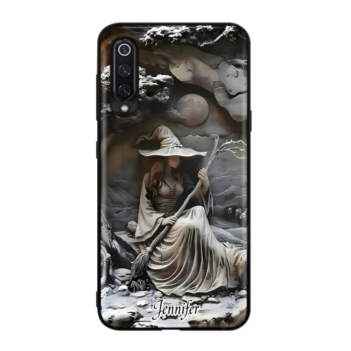 Custom Personalized Witch Phone Case - Halloween/ Birthday Gift Idea For Yourself, Witch Lovers - Case For Xiaomi/ Oppo/ Huawei